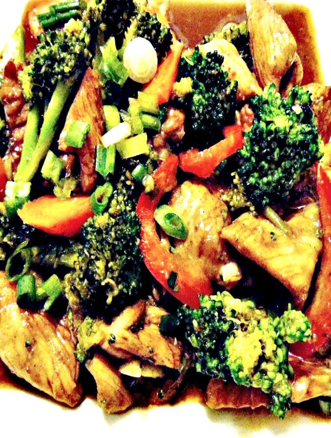 chicken and broccoli